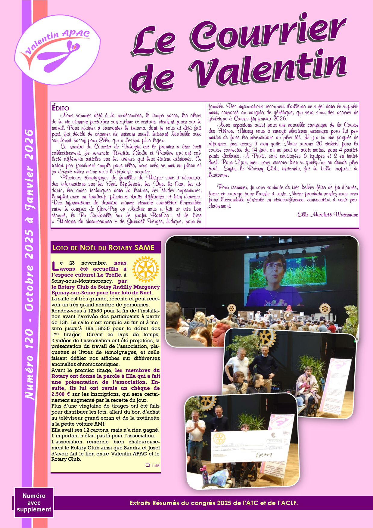 Le courrier de Valentin