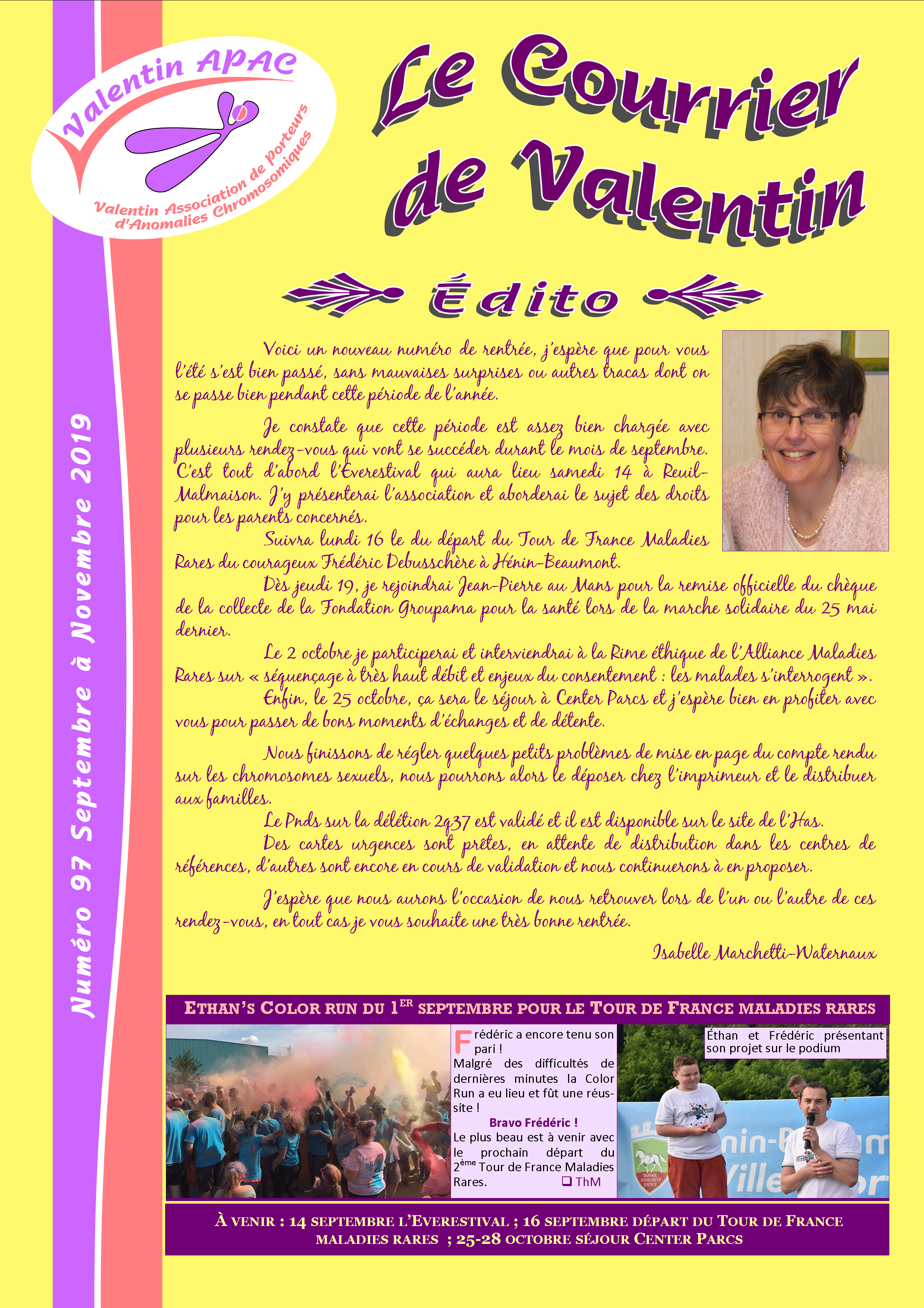 Le courrier de Valentin